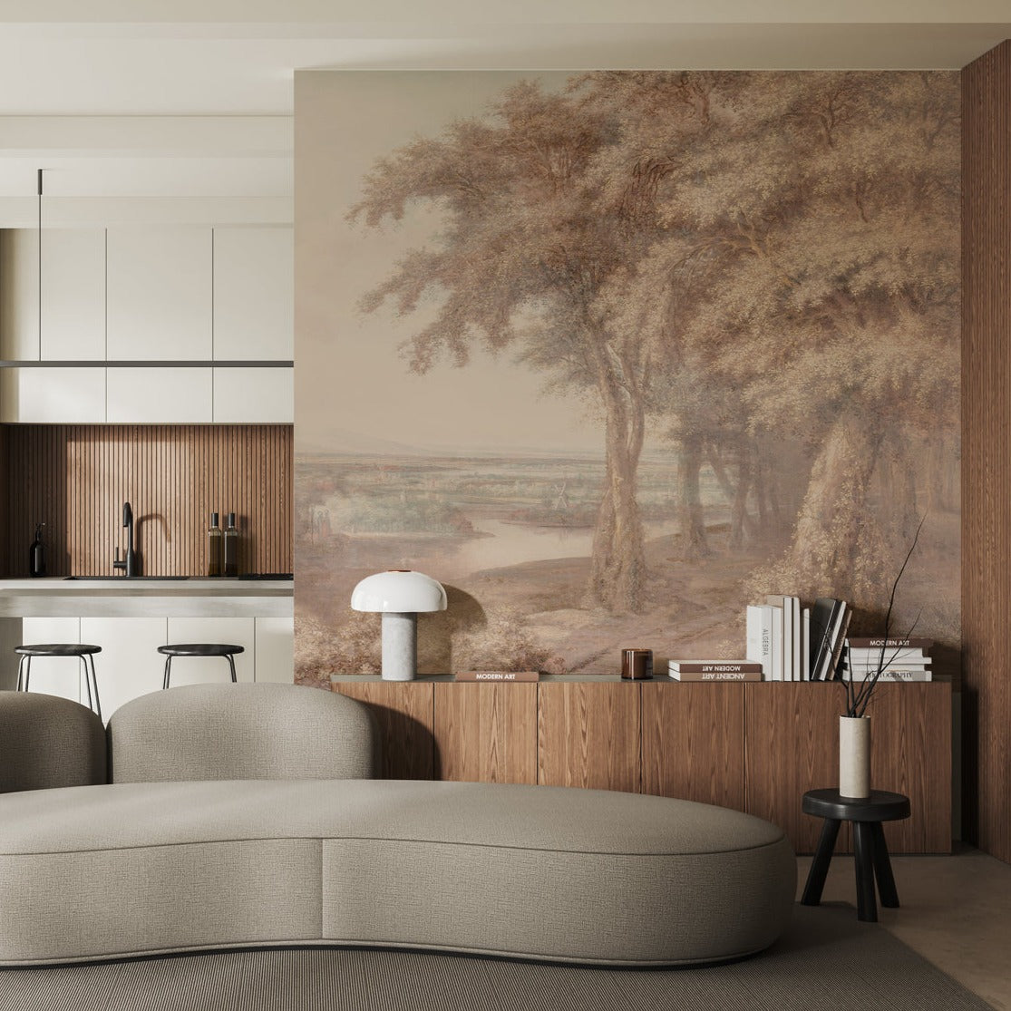 Landscape Wallpaper - DUTCH MASTER clay – Annet Weelink Design