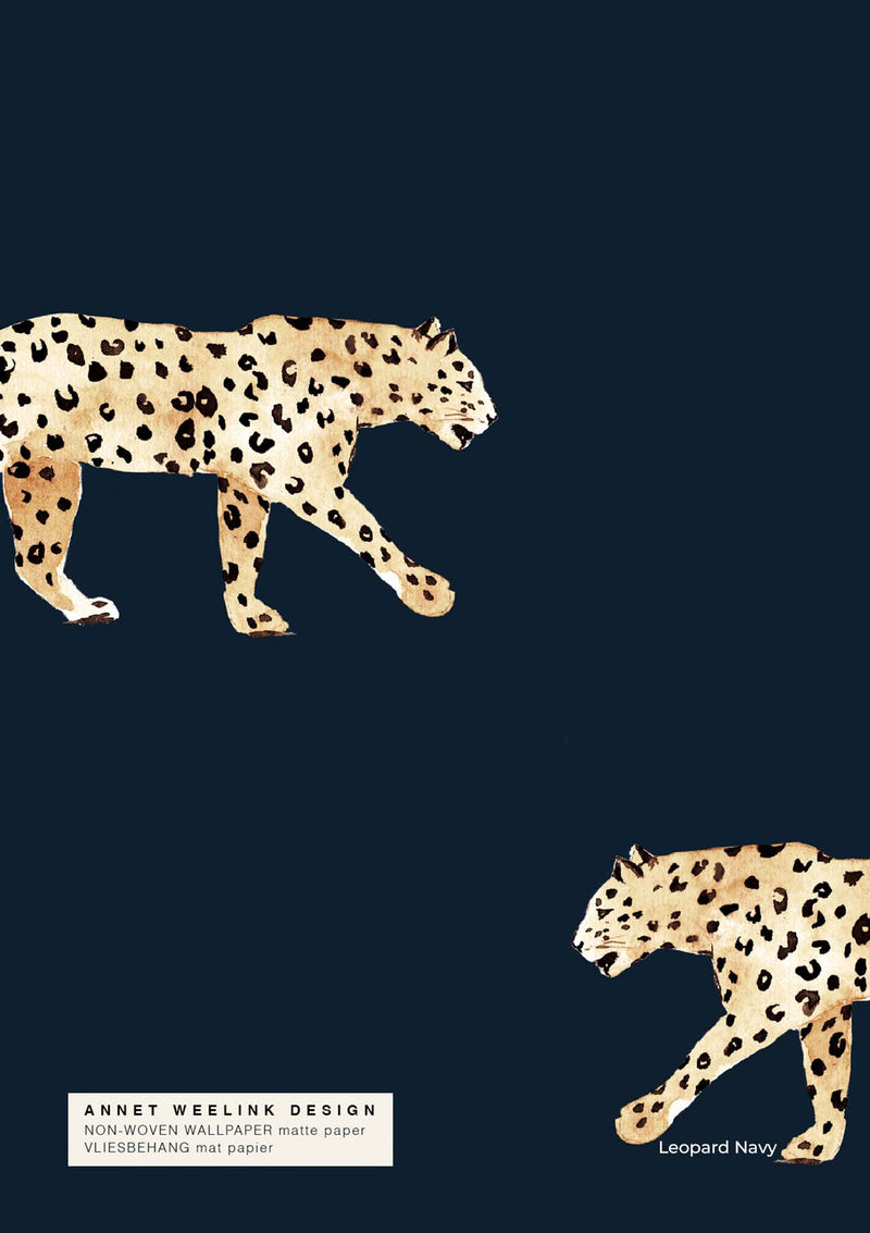 Papel Tapiz de Leopardo - LEOPARD