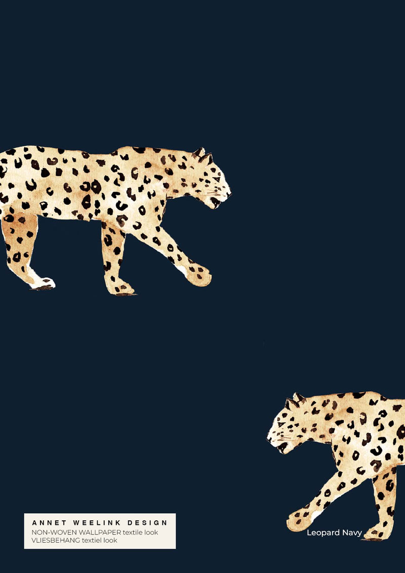 Papel Tapiz de Leopardo - LEOPARD