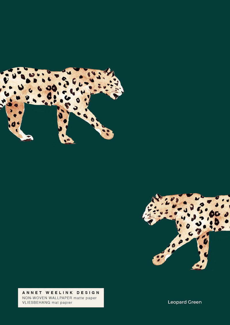 Papel Tapiz de Leopardo - LEOPARD