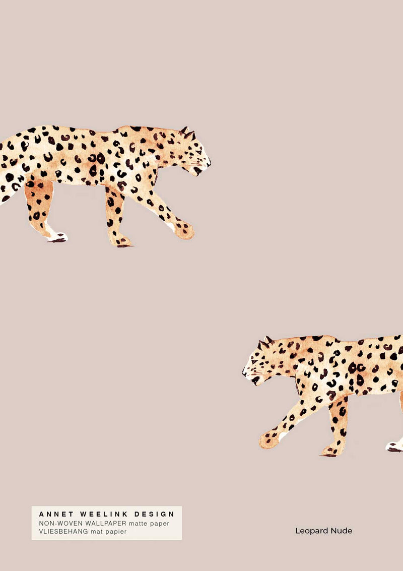 Papel Tapiz de Leopardo - LEOPARD