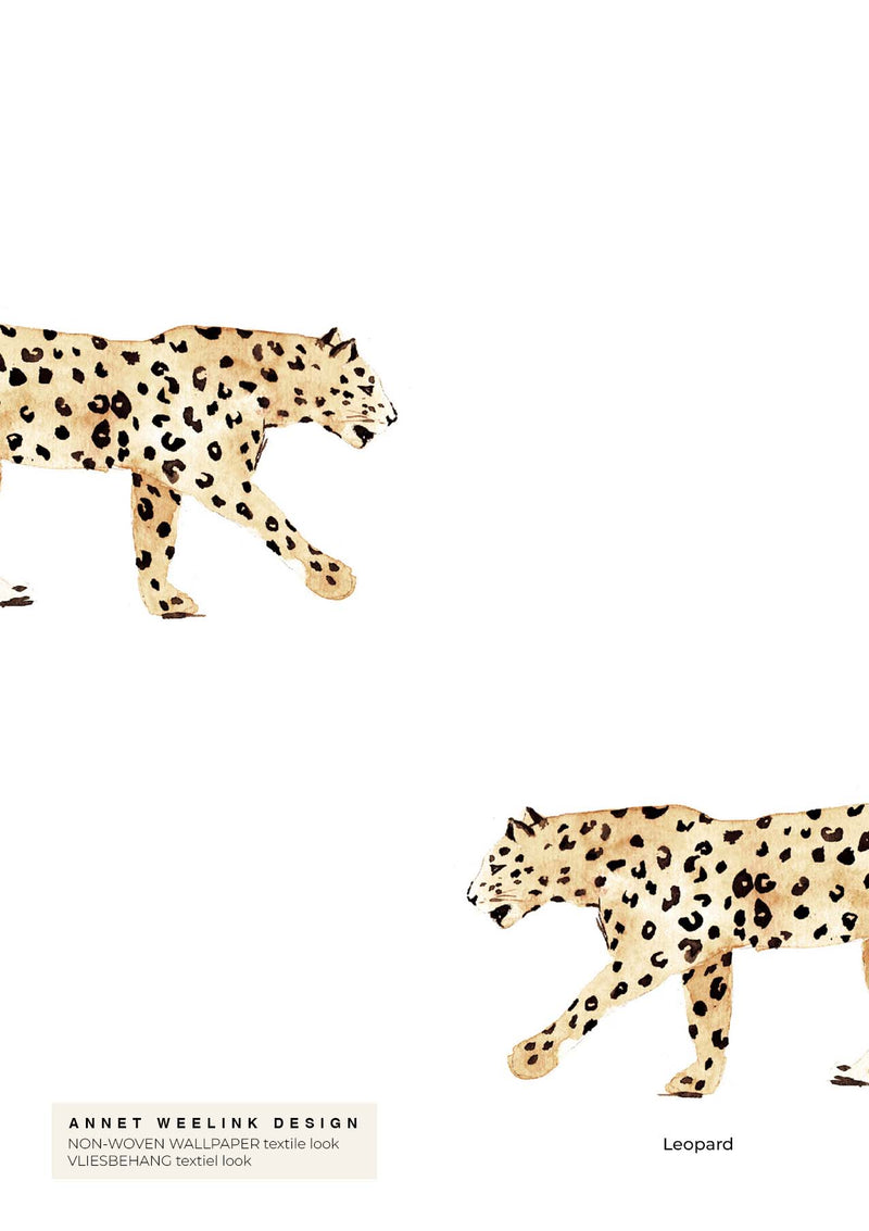 Papel Tapiz de Leopardo - LEOPARD