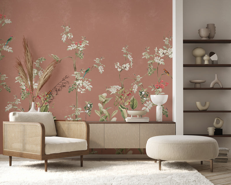 Floral Wallpaper - LUSH EDEN punch