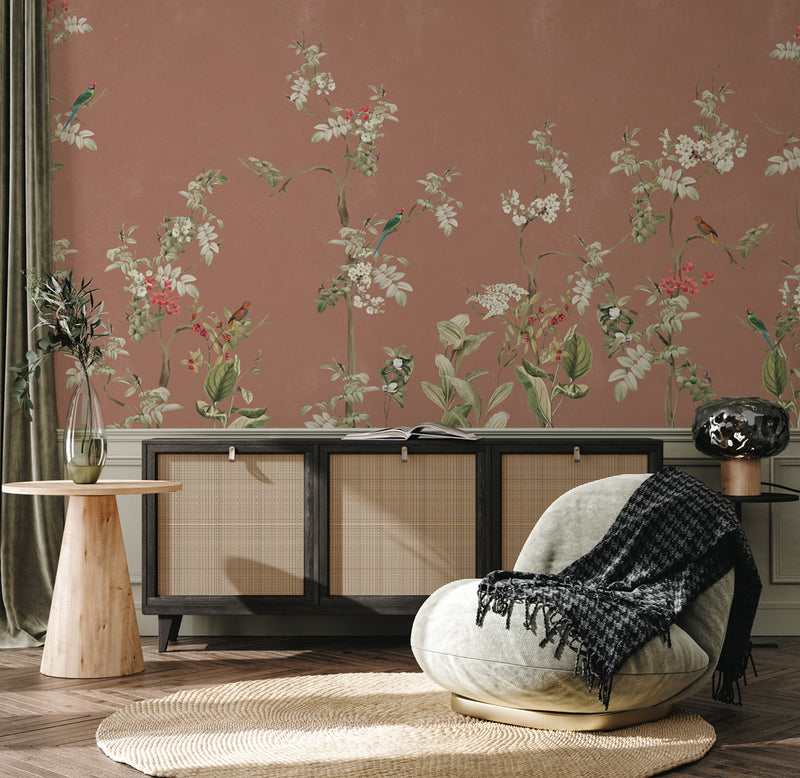 Floral Wallpaper - LUSH EDEN punch