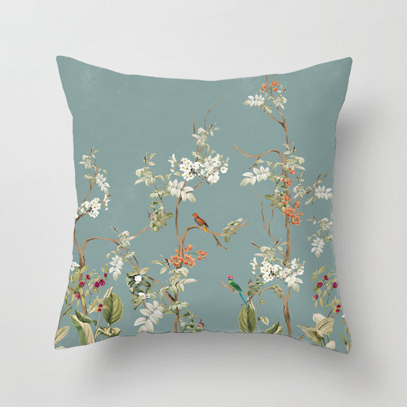 Outdoor Pillow - Lush Eden teal