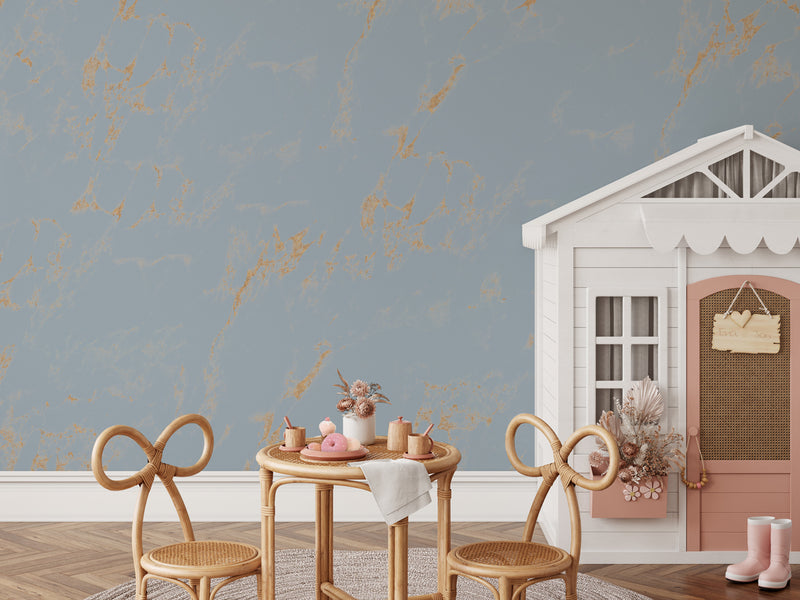 Papel pintado dorado - MARLY MARBLE