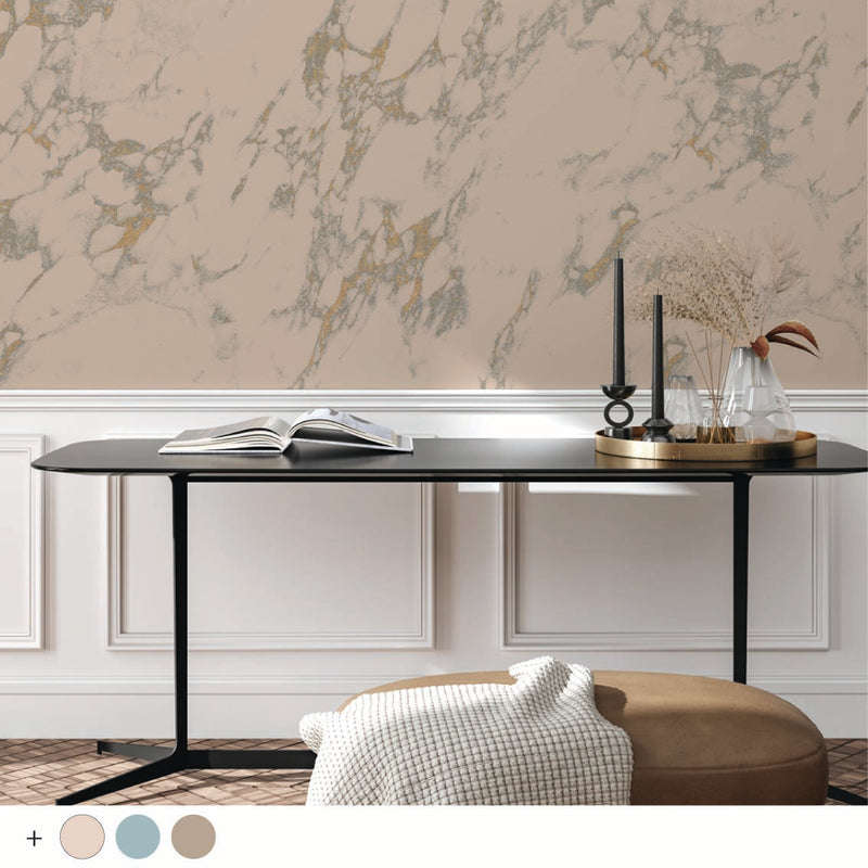 Gold Wallpaper - MARLY MARBLE