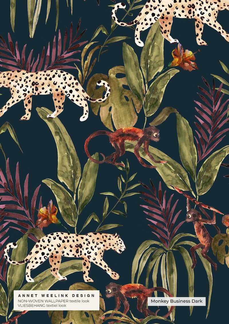 Jungle Wallpaper - MONKEY BUSINESS