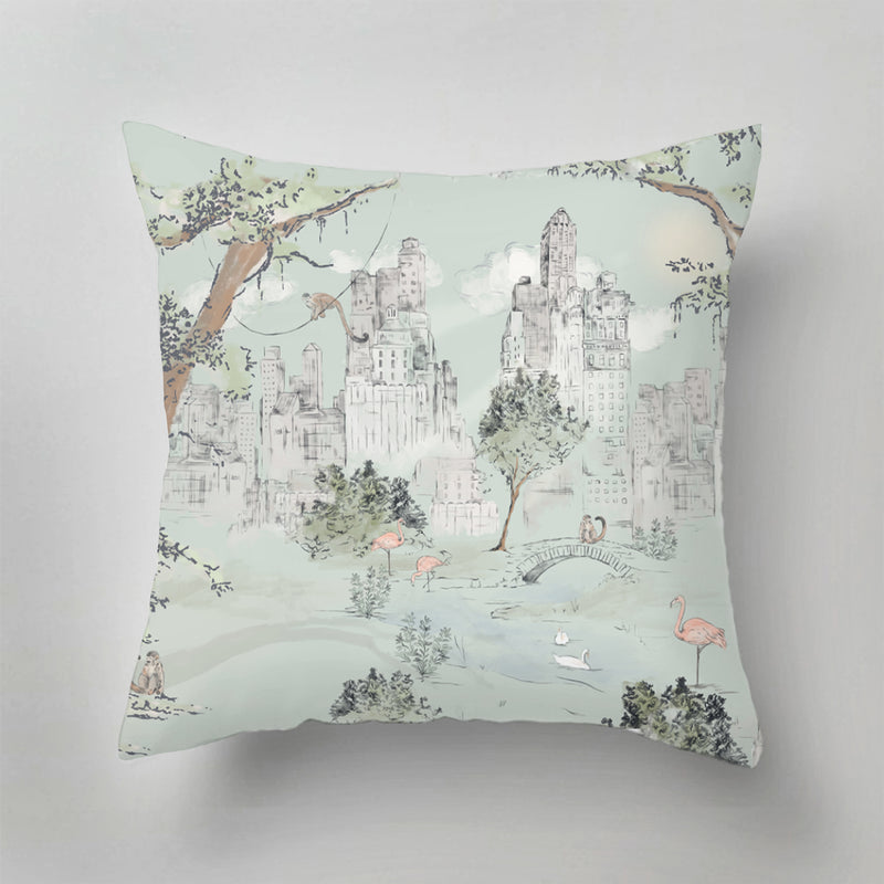 Indoor Pillow - CENTRAL PARK mint