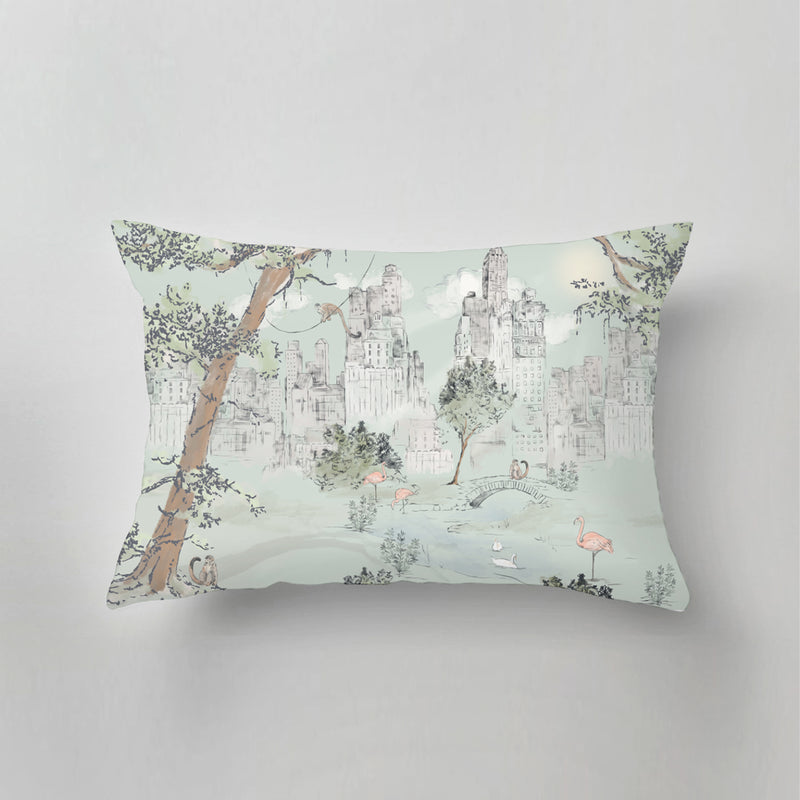 Outdoor Pillow - CENTRAL PARK mint