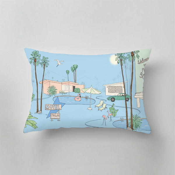 Cuscino da interno  -  PALM SPRINGS azure