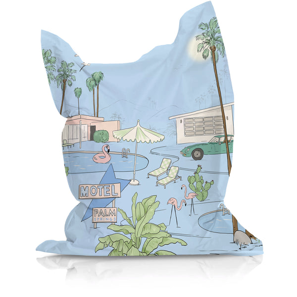 Beanbag  -  PALM SPRINGS azure