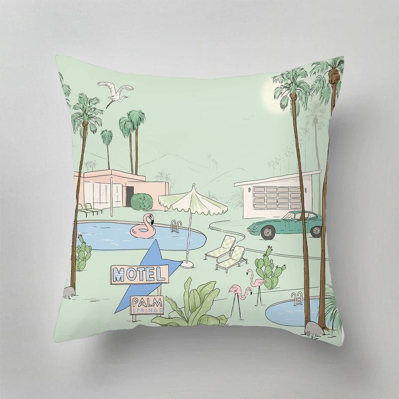 Outdoor-Kissen – PALM SPRINGS mint