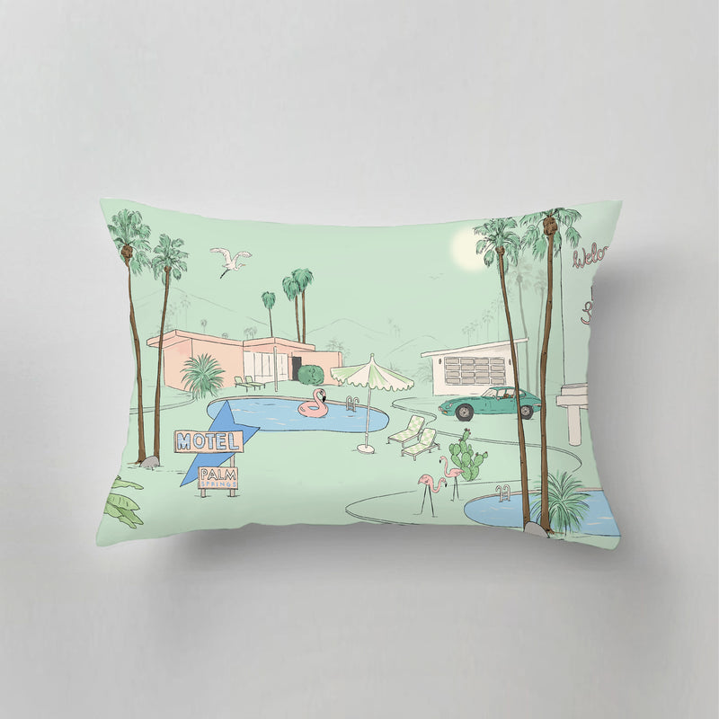 Coussin d'intérieur - PALM SPRINGS mint