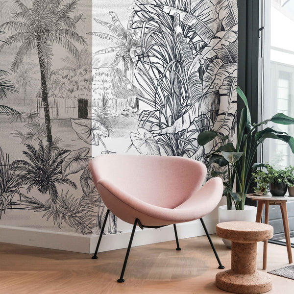 Muestra de papel tapiz: Selva tropical