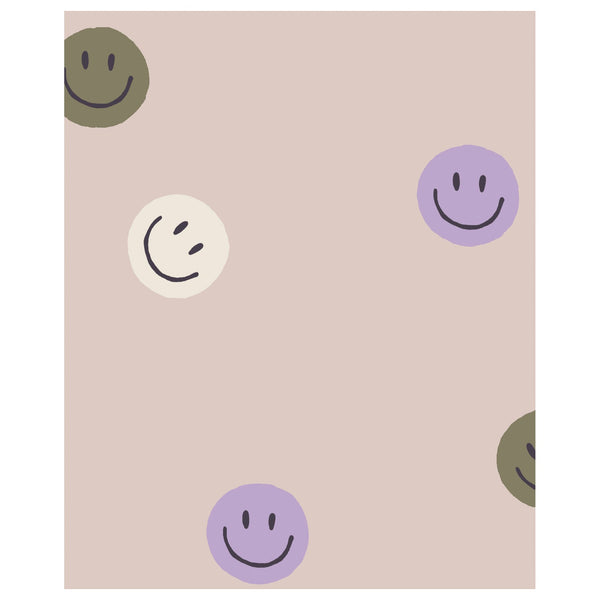 Wallpaper Sample - Smiley Beige