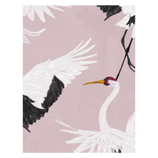 Wallpaper Sample - Stork pink