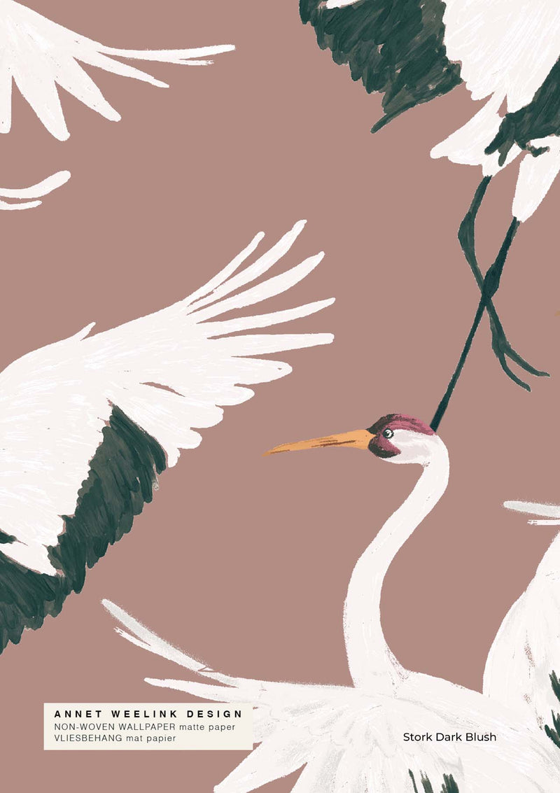 Papier peint oiseaux - STORK