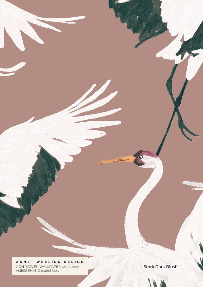 Papier peint oiseaux - STORK