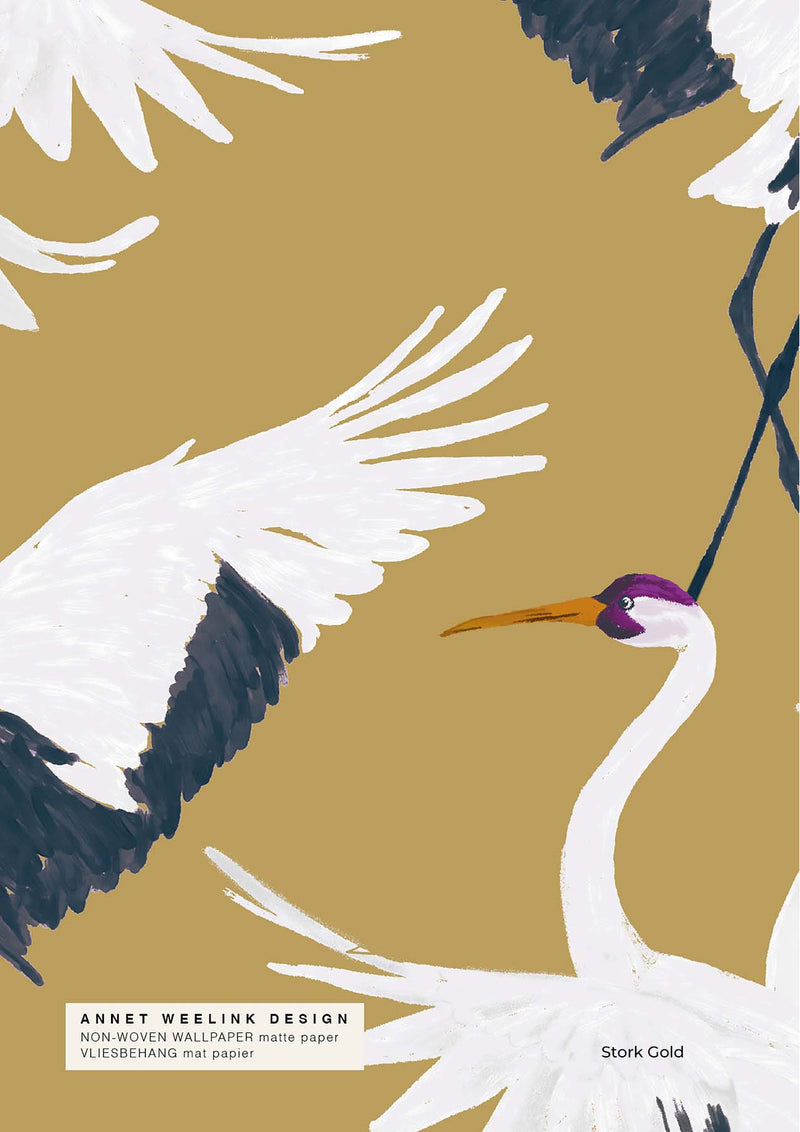 Carta da parati per uccelli  -  STORK