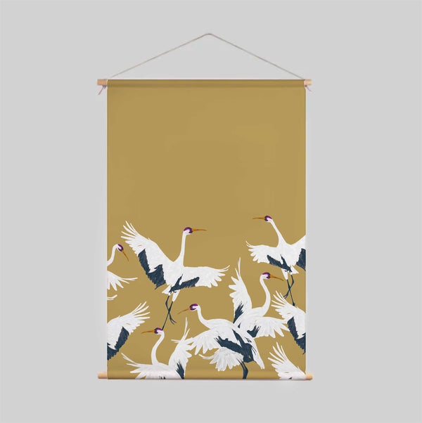 Póster Textil - STORK Gold