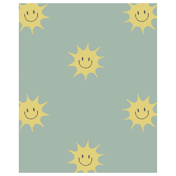 Wallpaper Sample - Sunny Green/Yellow