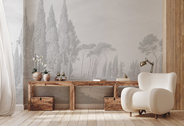 Wallpaper Sample - Toscany grey