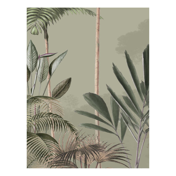 Wallpaper Sample - Tropical Wilderness Green