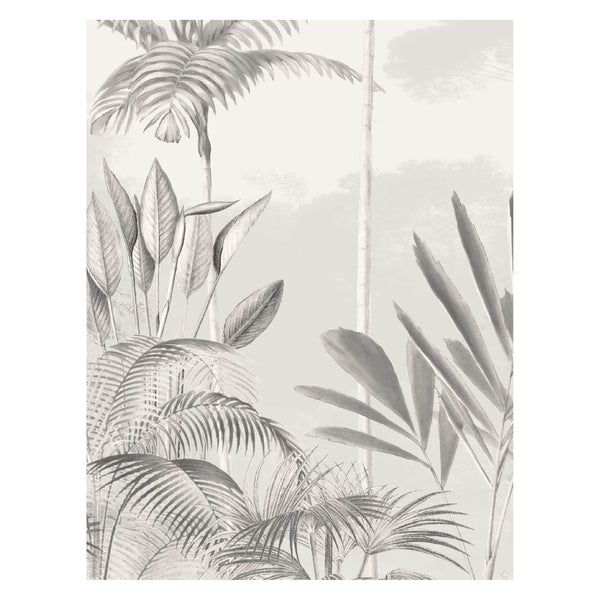 Muestra de papel pintado - Desierto tropical beige