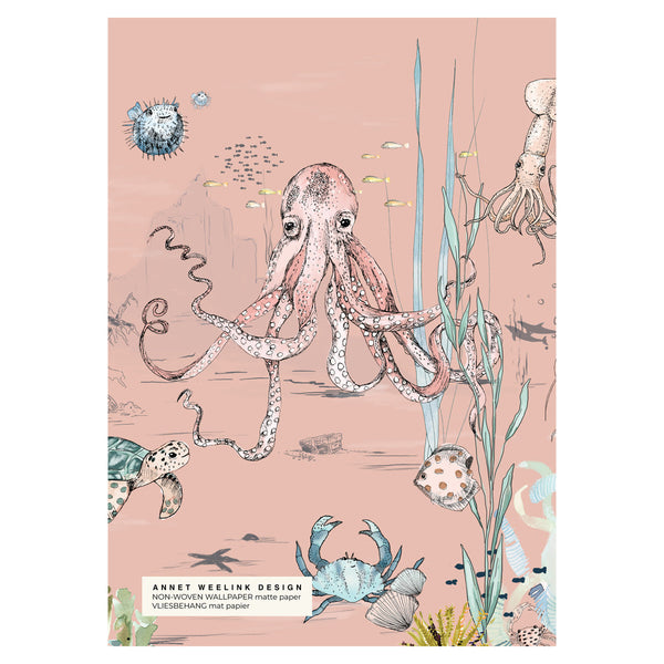 Wallpaper Sample - Underwater Wonders Sorbet