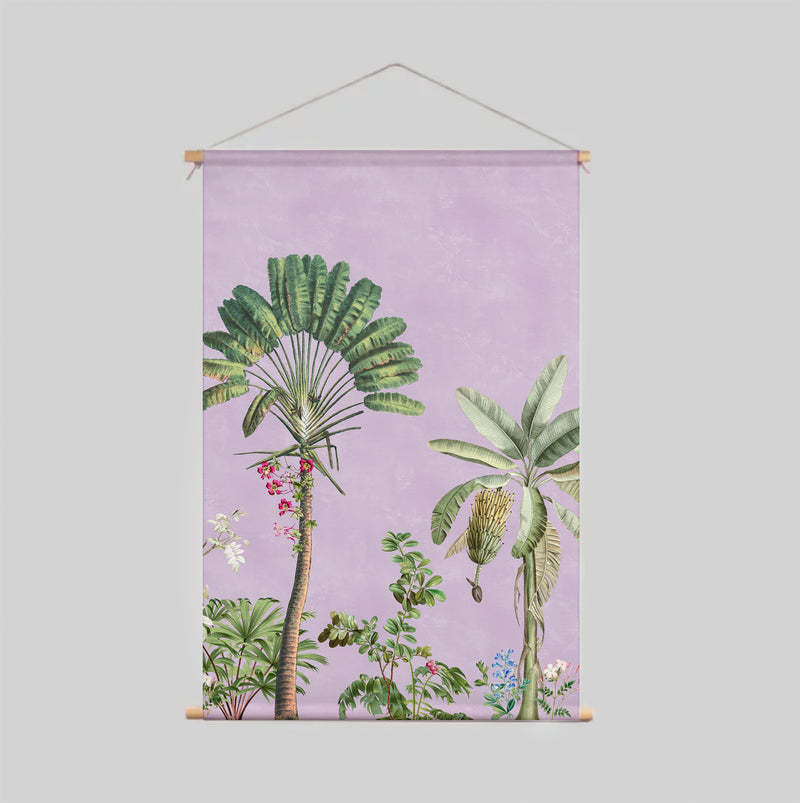 Poster Tessile  -  Vibrant Exotics Lilac