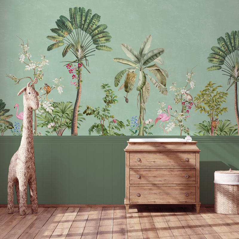 Papier peint tropical - Exotiques vibrants