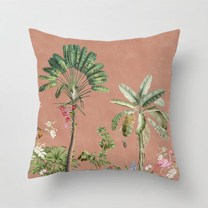 Outdoor Pillow - Vibrant Exotics terra