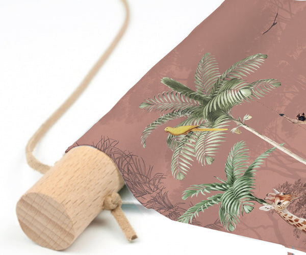 Póster textil - Wildlife's playground Blush