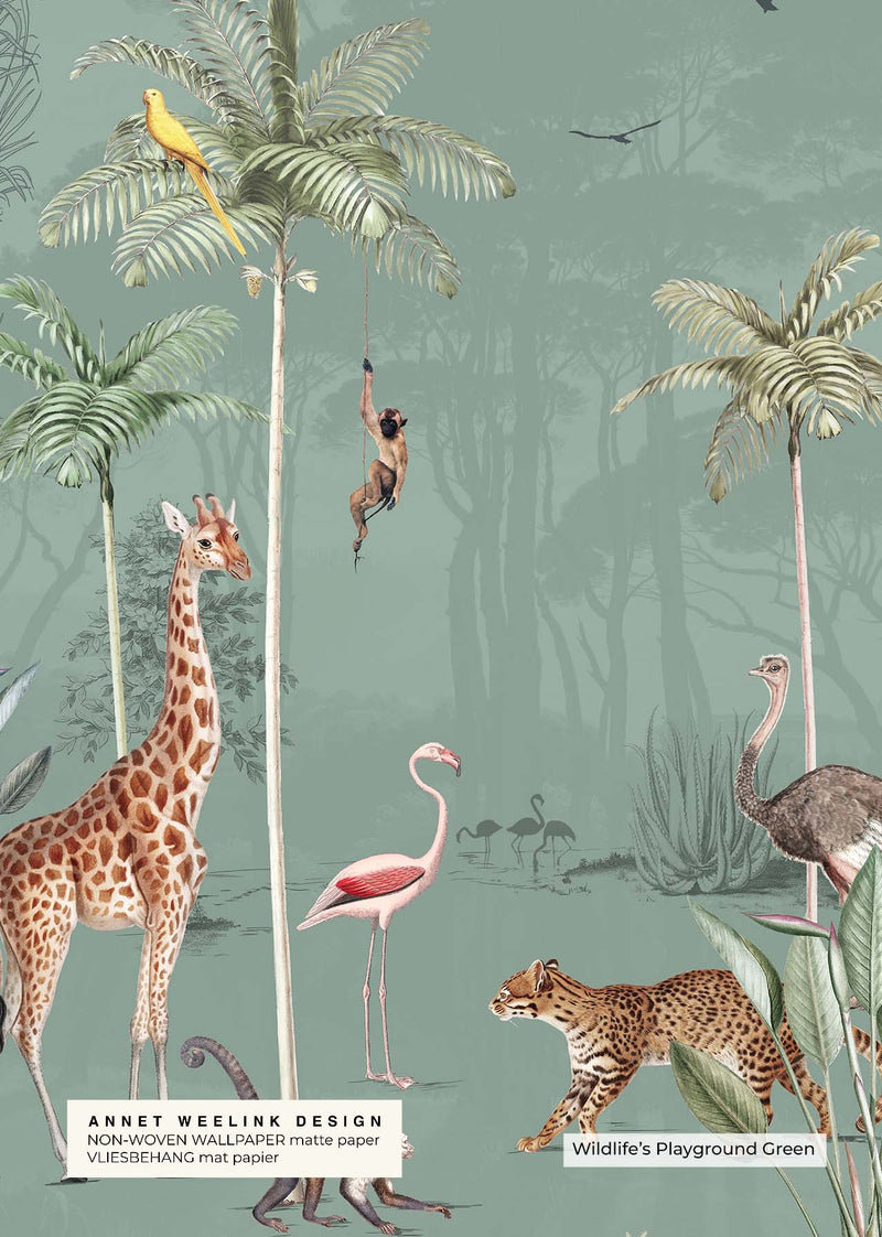 Jungle Wallpaper - WILDLIFE'S PLAYGROUND