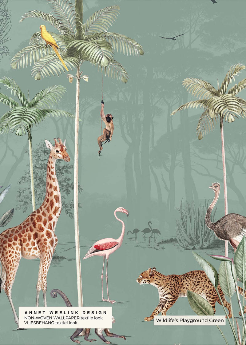 Jungle Wallpaper - WILDLIFE'S PLAYGROUND