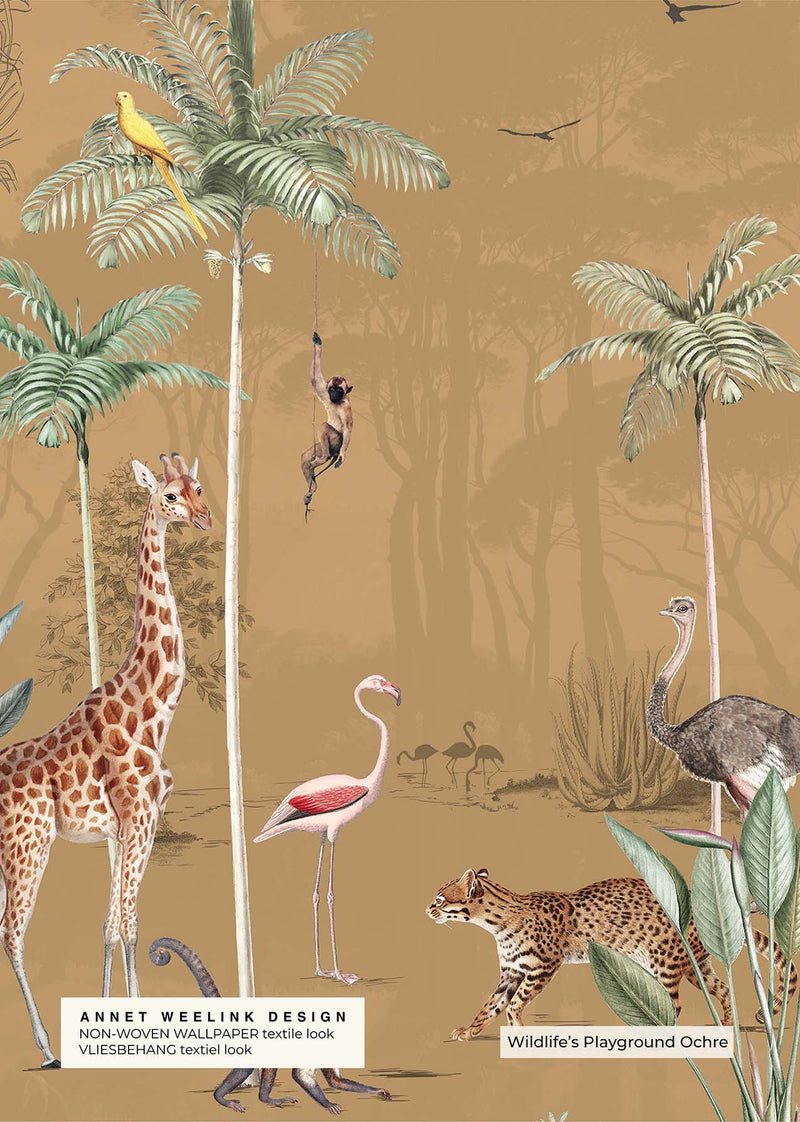 Jungle Wallpaper - WILDLIFE'S PLAYGROUND