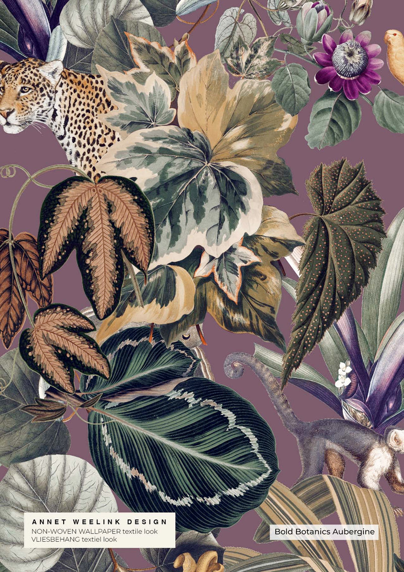 Carta da parati Jungle - BOTANICHE BOLD