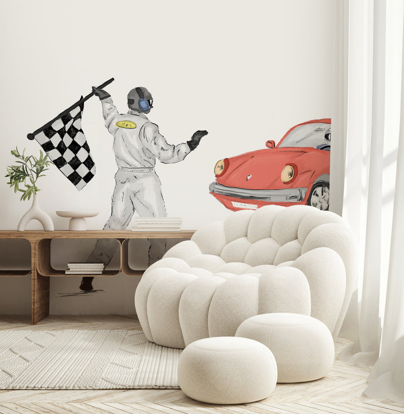 Separate Wall Sticker - Monaco Man