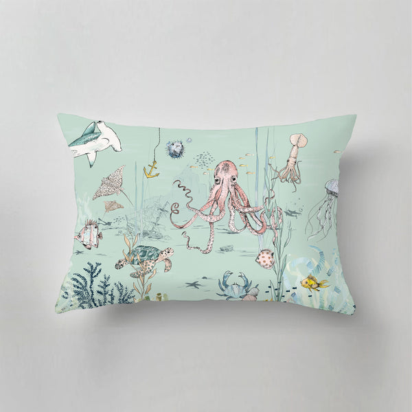 Cuscino da esterno  -  UNDERWATER WONDERS mint